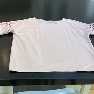 Pink detailed top